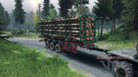 Trailer-timber for Spin Tires