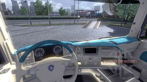 Interior for Scania -Beach- for Euro Truck Simulator 2
