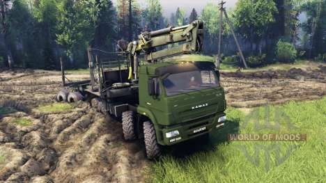KamAZ-63501 Mustang for Spin Tires