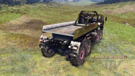 KrAZ-A for Spin Tires