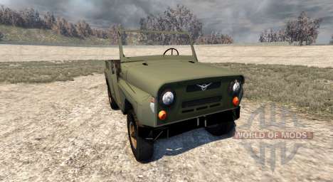 The UAZ-469 for BeamNG Drive