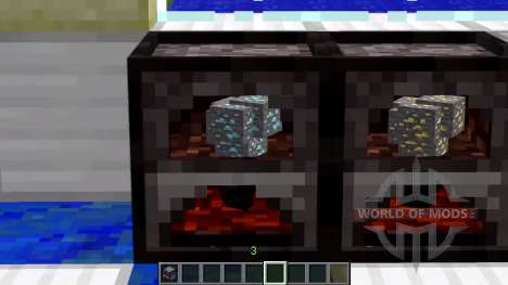 A new model of the stove for Minecraft