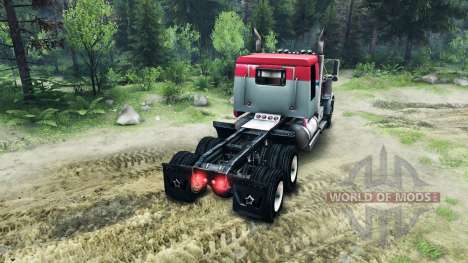 Western Star 4900 LowMax for Spin Tires