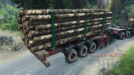 Trailer-timber for Spin Tires