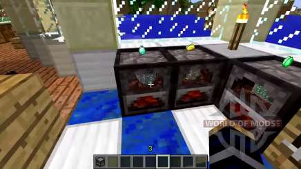 A new model of the stove for Minecraft