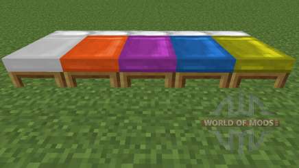 Dyeable Beds for Minecraft