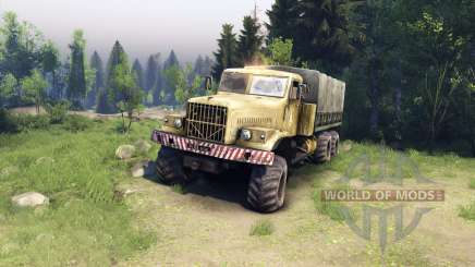 KrAZ-255 LPH for Spin Tires