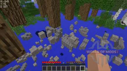 Cheat on transparent blocks for Minecraft