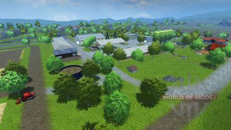Reconstruction of the farm v9 for Farming Simulator 2013