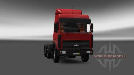 MAZ 5432 v4.0 for Euro Truck Simulator 2