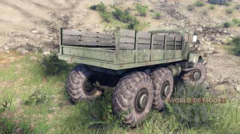 KrAZ-255 Monster for Spin Tires