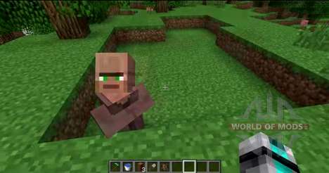 Remove the nose from local residents for Minecraft