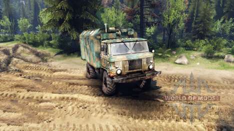 GAZ-66 kung for Spin Tires