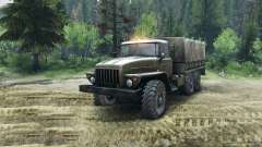 Ural-4320 Chassis for Spin Tires