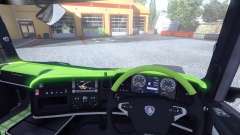 Interior for Scania-Acid- for Euro Truck Simulator 2