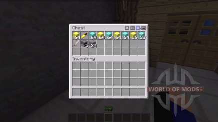 Order in inventory for Minecraft