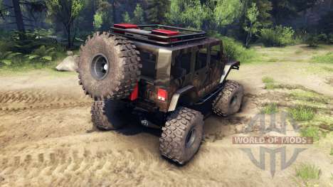 Jeep Wrangler Unlimited SID Fabtech for Spin Tires