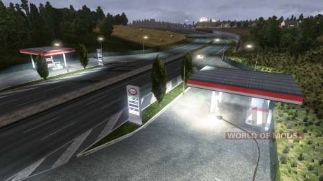 THE ESSO GAS STATION for Euro Truck Simulator 2