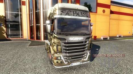 Color-Sebus Joker - on tractor Scania for Euro Truck Simulator 2