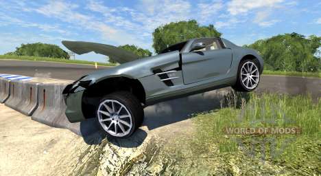 Mercedes-Benz SLS AMG for BeamNG Drive