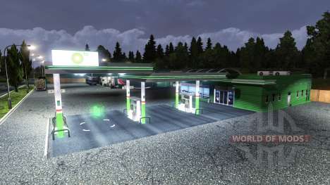 BP PETROL STATION for Euro Truck Simulator 2