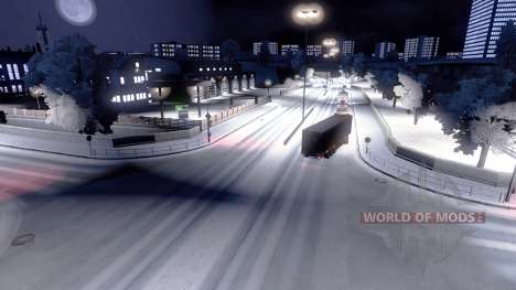 Full winter for Euro Truck Simulator 2