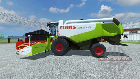 CLAAS Lexion 550 v2.5 for Farming Simulator 2013