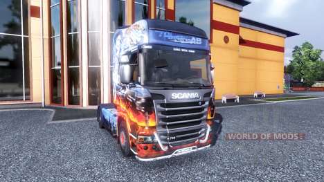 Color-Smokey and the Bandit - truck Scania for Euro Truck Simulator 2