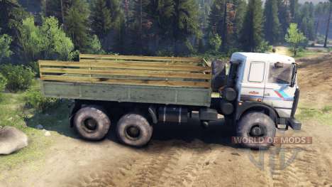 MAZ-6317 for Spin Tires