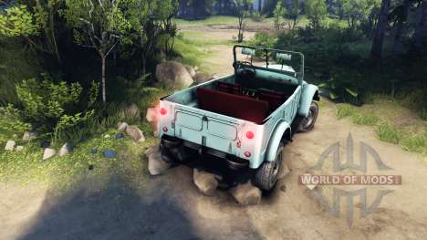 GAZ-69A RAM for Spin Tires