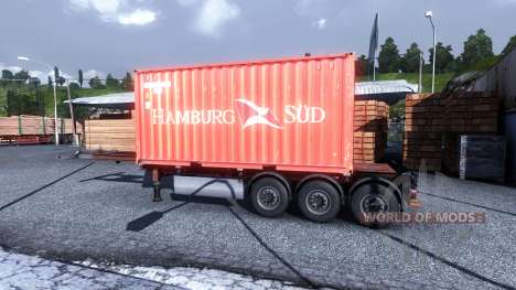 New color containerized cargo vol.3 for Euro Truck Simulator 2