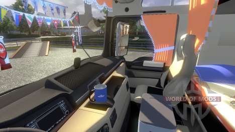 New interior for the MAN tagaca for Euro Truck Simulator 2