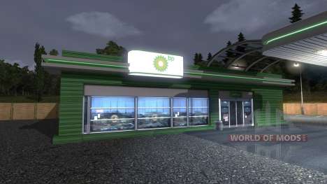 BP PETROL STATION for Euro Truck Simulator 2