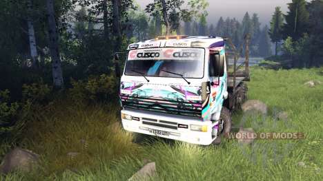 Color Hatsune Miku Racing for KAMAZ-6520 for Spin Tires
