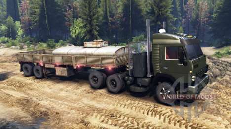KamAZ-5410 for Spin Tires