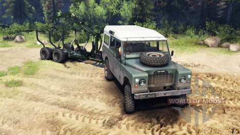 Land Rover Defender Series III v2.2 Cyan for Spin Tires