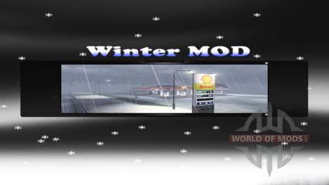 Full winter for Euro Truck Simulator 2