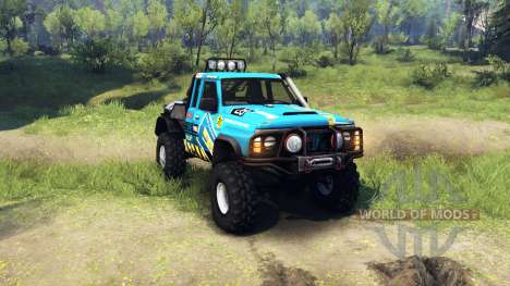 Nissan Patrol GQ for Spin Tires