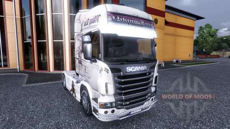 Color-Viking Line - for Scania truck for Euro Truck Simulator 2