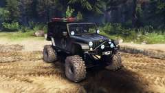 Jeep Wrangler Unlimited SID Nowhere for Spin Tires
