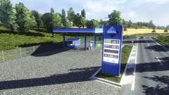 Petrol station Aral for Euro Truck Simulator 2