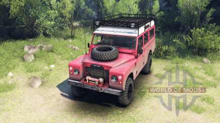 Land Rover Defender Series III v2.2 Red for Spin Tires