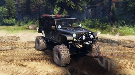Jeep Wrangler Unlimited SID Nowhere for Spin Tires