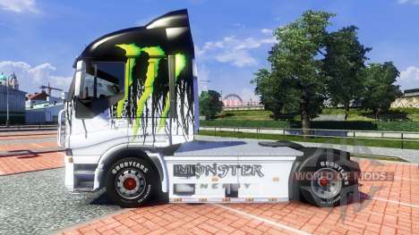 Color-Monster Energy - for Iveco truck for Euro Truck Simulator 2