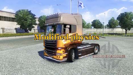 Modified physics [Final version] for Euro Truck Simulator 2