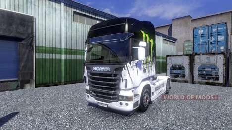 Color-Monster Energy - truck Scania for Euro Truck Simulator 2