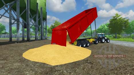 The semi-trailer Schmitz SKI 50 v2.0 for Farming Simulator 2013