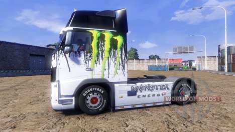 Color-Monster Energy - truck Volvo for Euro Truck Simulator 2