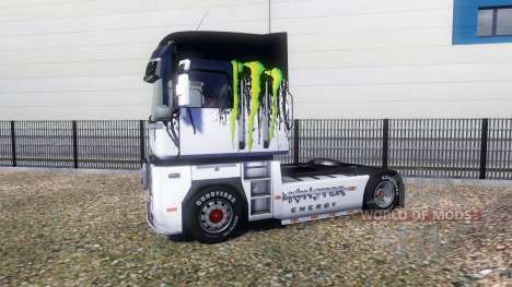 Color-Monster Energy - on a tractor unit Renault for Euro Truck Simulator 2