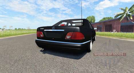 Mercedes-Benz E420 W124 tuning for BeamNG Drive
